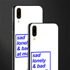 bad at math glass case for vivo v11 pro image-2