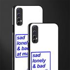 bad at math glass case for realme narzo 20 pro image-2