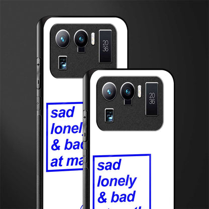 bad at math glass case for mi 11 ultra 5g image-2