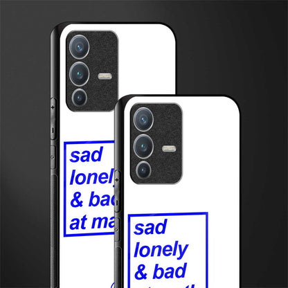 bad at math glass case for vivo v23 pro 5g image-2