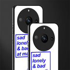 bad at math back phone cover | glass case for realme 11 pro 5g