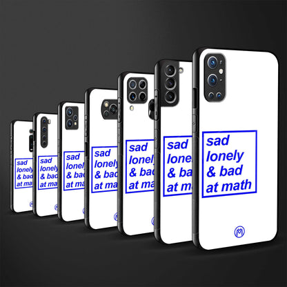 bad at math glass case for iphone 12 pro max image-3