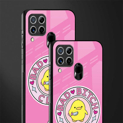 bad bitch club glass case for realme c15 image-2