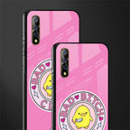 bad bitch club glass case for vivo z1x image-2