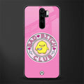 bad bitch club glass case for redmi note 8 pro image