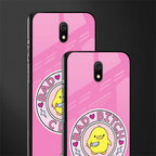 bad bitch club glass case for redmi 8a image-2