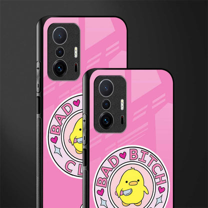 bad bitch club glass case for mi 11t pro 5g image-2