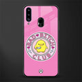 bad bitch club glass case for samsung galaxy a20s image