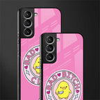 bad bitch club glass case for samsung galaxy s21 fe 5g image-2
