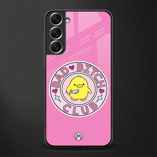 bad bitch club glass case for samsung galaxy s21 image