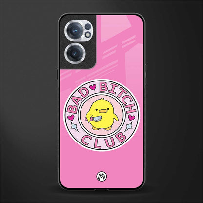 bad bitch club glass case for oneplus nord ce 2 5g image