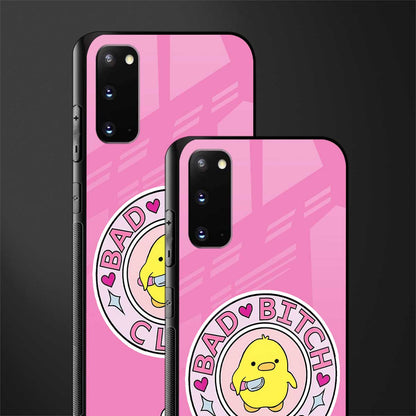 bad bitch club glass case for samsung galaxy s20 image-2