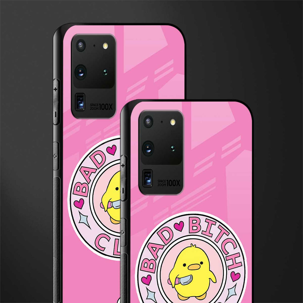 bad bitch club glass case for samsung galaxy s20 ultra image-2