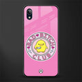 bad bitch club glass case for vivo y91i image