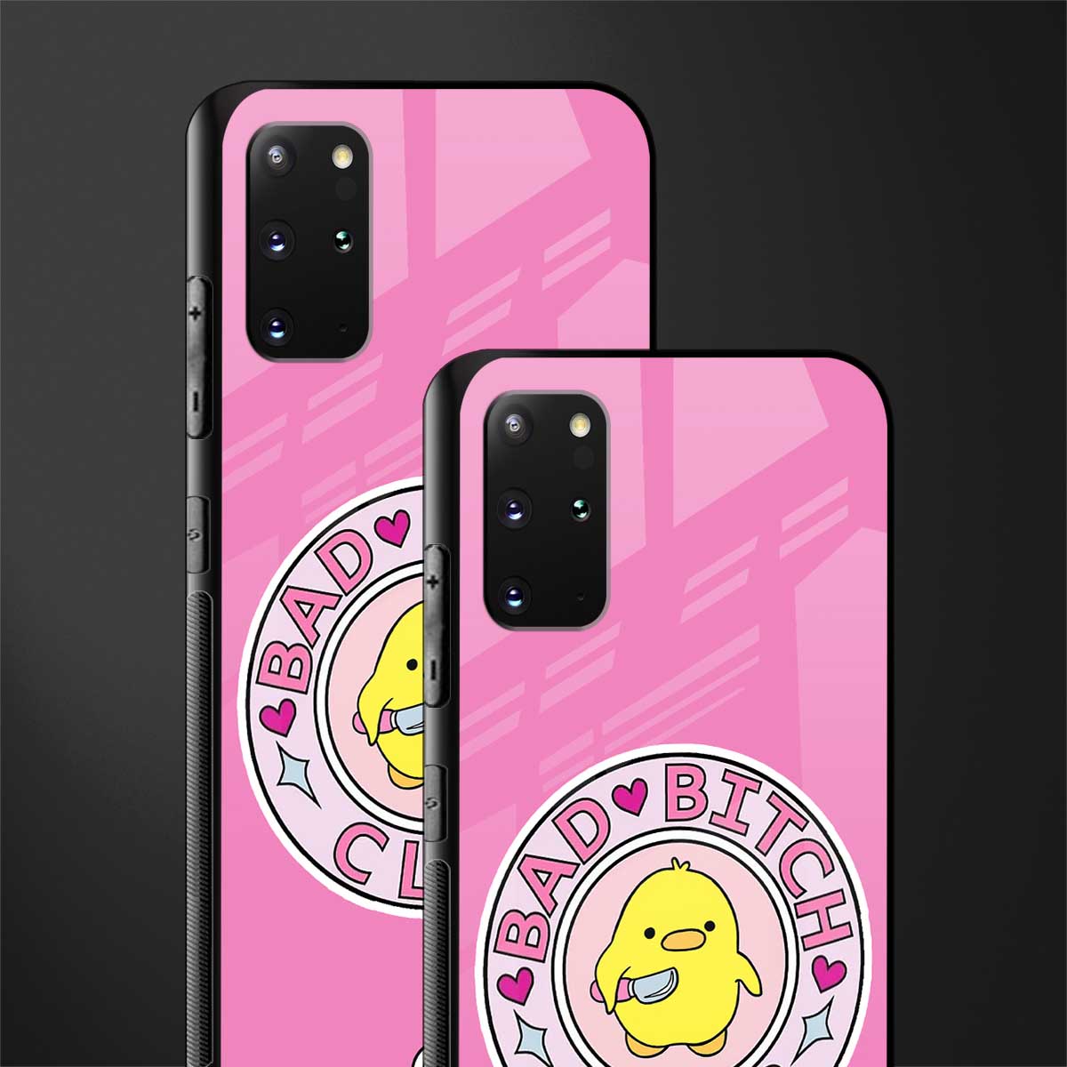 bad bitch club glass case for samsung galaxy s20 plus image-2