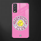 bad bitch club glass case for vivo y20 image