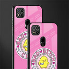 bad bitch club glass case for redmi 9 image-2