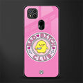 bad bitch club glass case for redmi 9c image