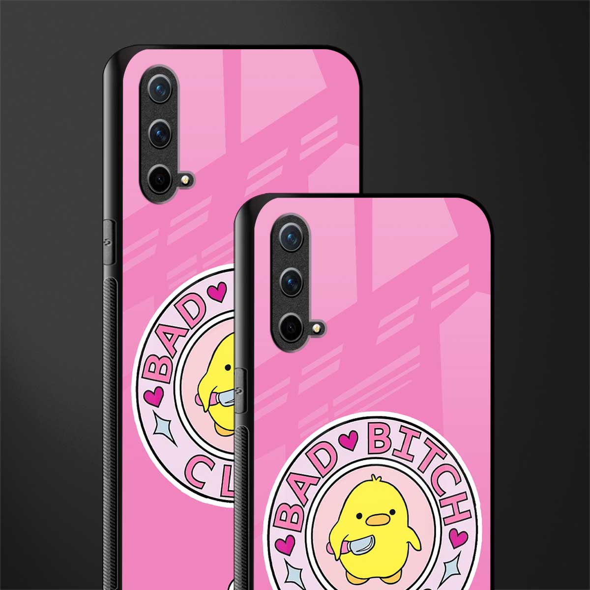 bad bitch club glass case for oneplus nord ce 5g image-2
