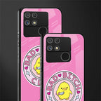 bad bitch club back phone cover | glass case for realme narzo 50a