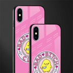 bad bitch club glass case for iphone x image-2