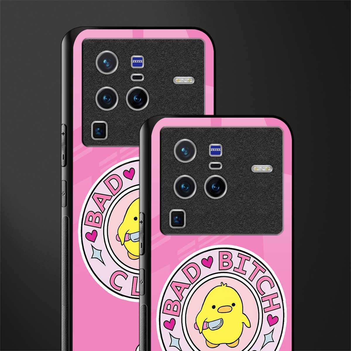 bad bitch club glass case for vivo x80 pro 5g image-2
