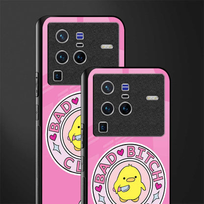 bad bitch club glass case for vivo x80 pro 5g image-2