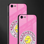 bad bitch club glass case for iphone se 2020 image-2