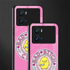 bad bitch club back phone cover | glass case for iQOO 9 Pro
