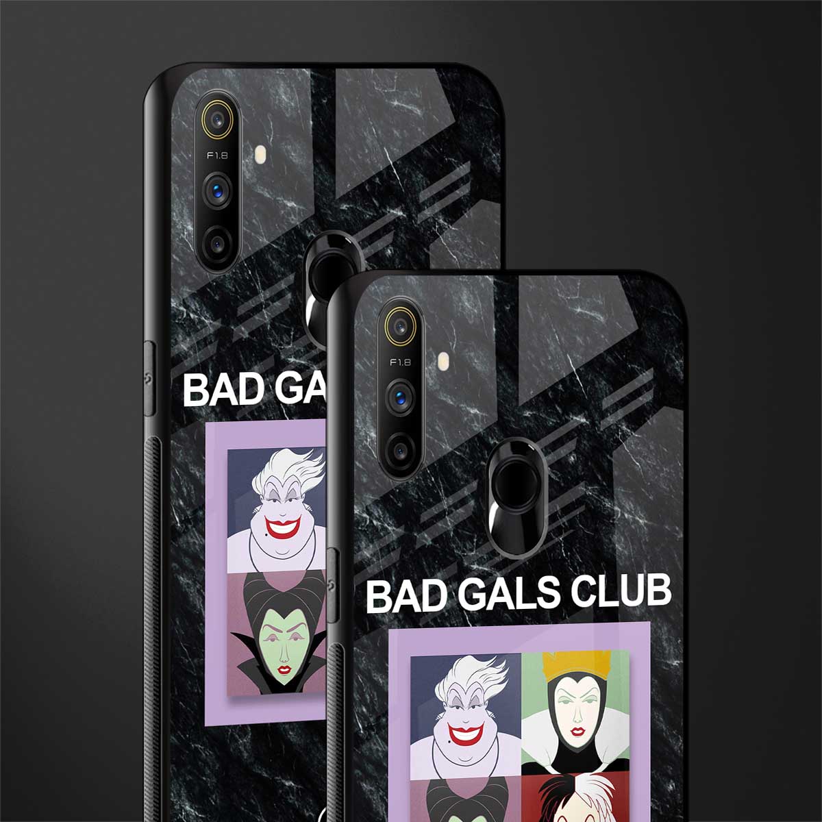 bad gals club glass case for realme narzo 10a image-2