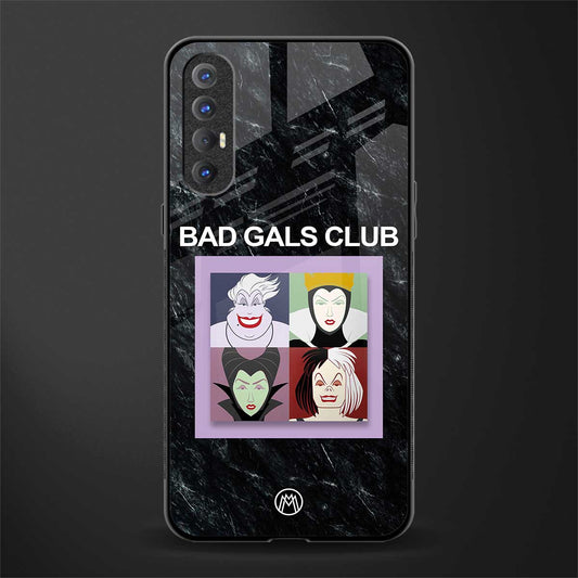 bad gals club glass case for oppo reno 3 pro image