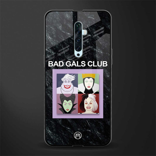 bad gals club glass case for oppo reno 2z image