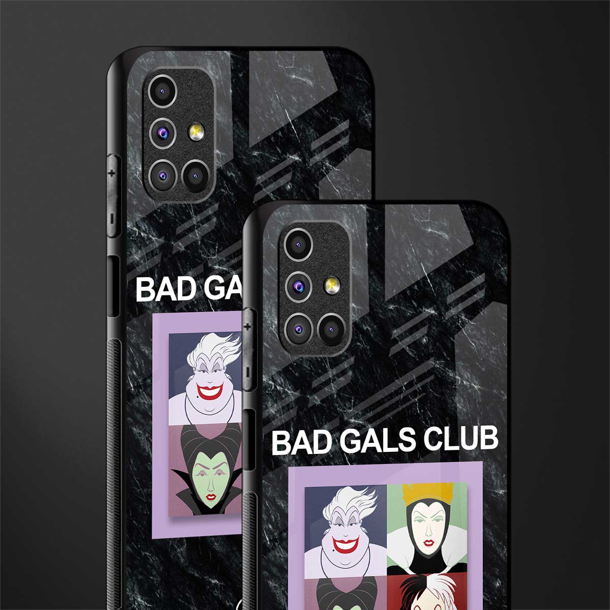 bad gals club glass case for samsung galaxy m31s image-2