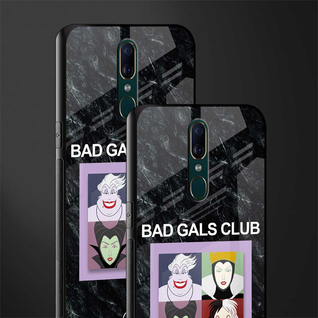 bad gals club glass case for oppo a9 image-2