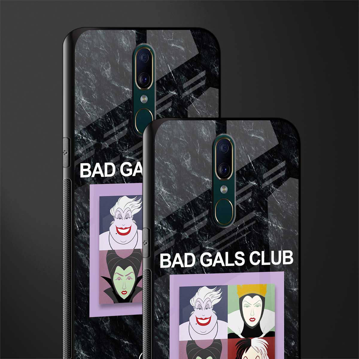 bad gals club glass case for oppo a9 image-2