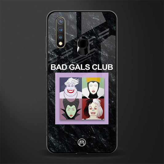 bad gals club glass case for vivo y19 image