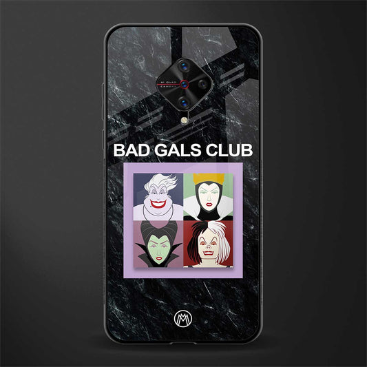 bad gals club glass case for vivo s1 pro image