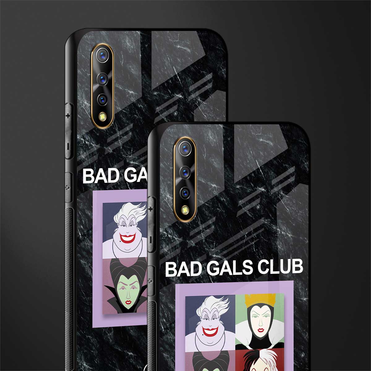bad gals club glass case for vivo s1 image-2