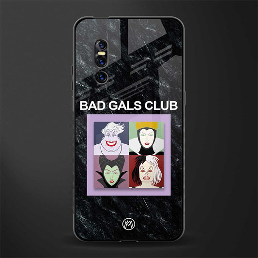 bad gals club glass case for vivo v15 pro image