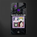 bad gals club glass case for realme 5 image