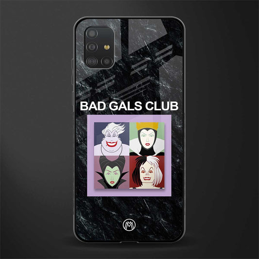 bad gals club glass case for samsung galaxy a51 image