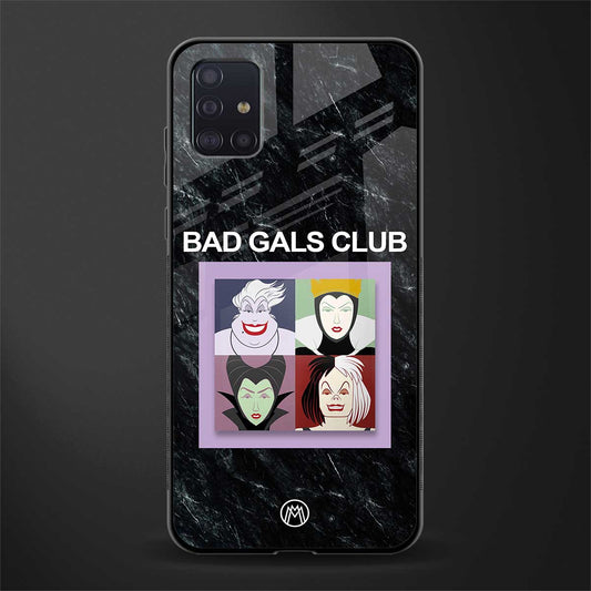 bad gals club glass case for samsung galaxy a71 image
