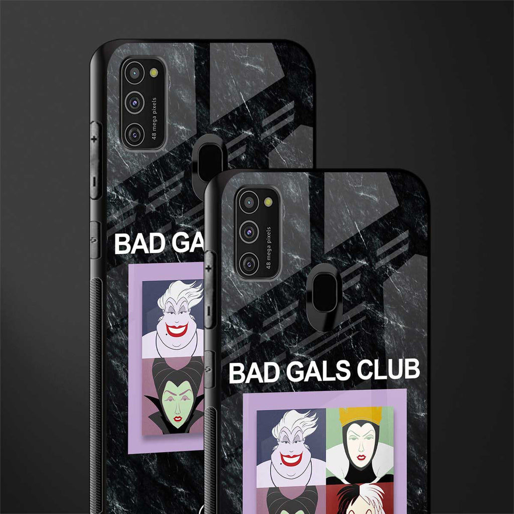 bad gals club glass case for samsung galaxy m30s image-2