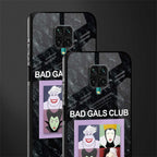 bad gals club glass case for redmi note 9 pro image-2