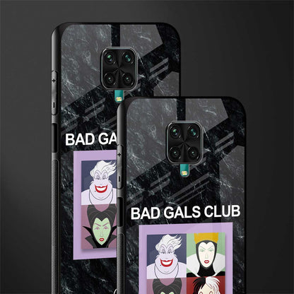 bad gals club glass case for redmi note 9 pro max image-2