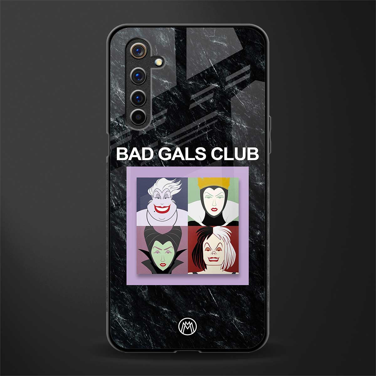 bad gals club glass case for realme 6i image