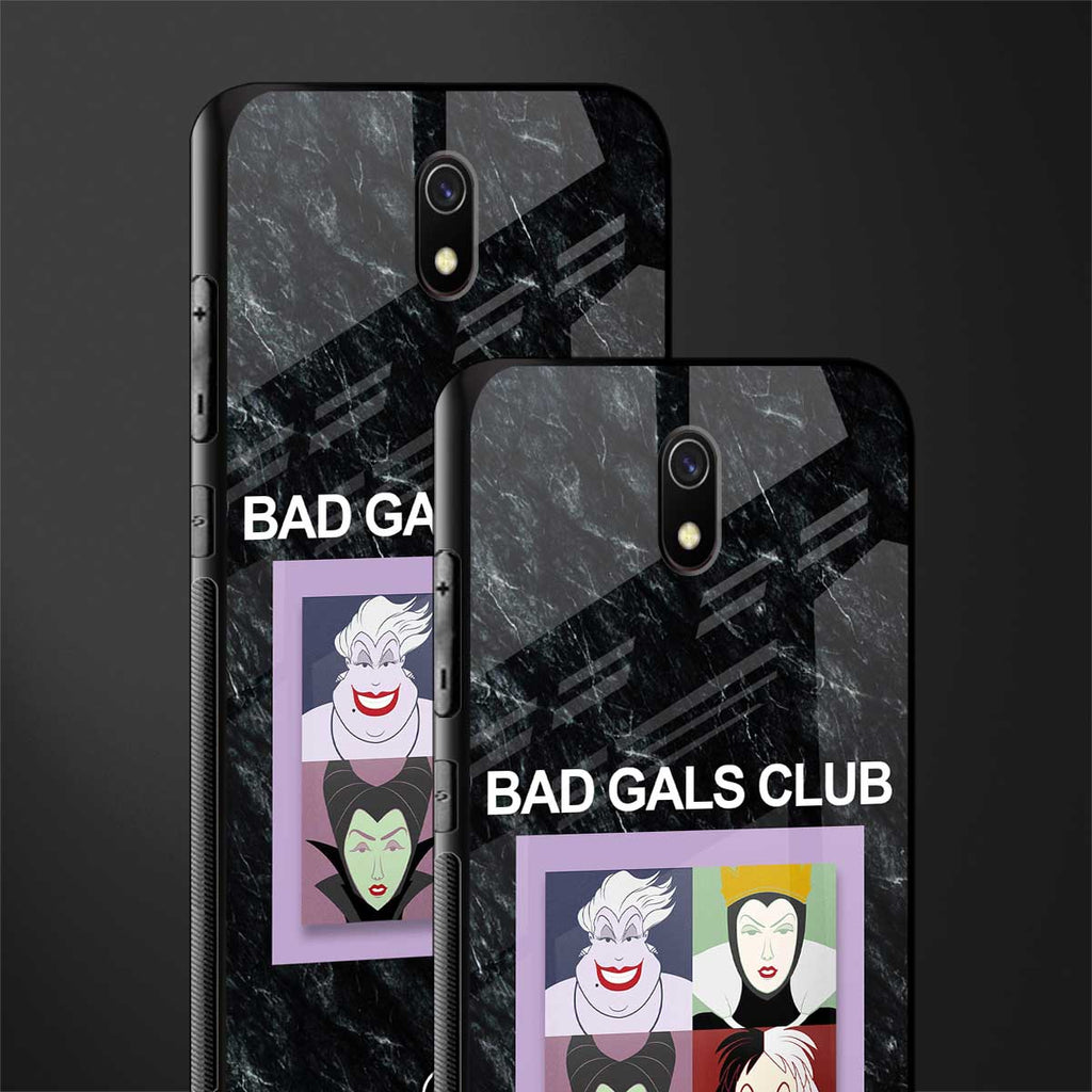 bad gals club glass case for redmi 8a image-2