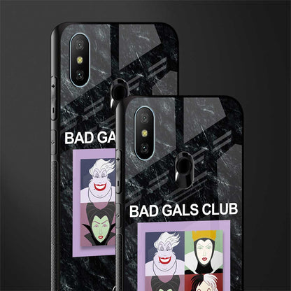 bad gals club glass case for redmi 6 pro image-2
