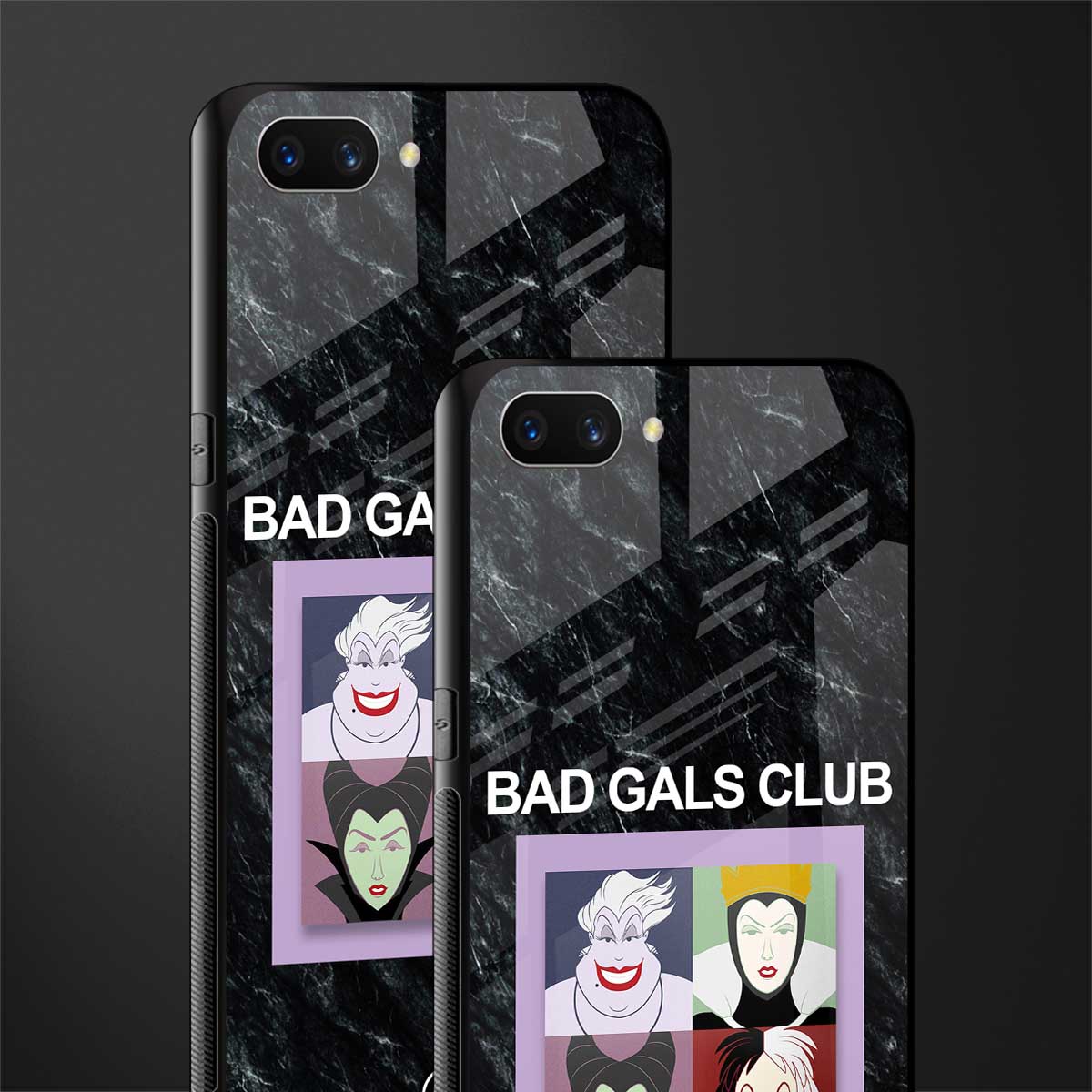 bad gals club glass case for oppo a3s image-2