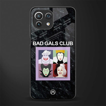 bad gals club glass case for mi 11 lite image